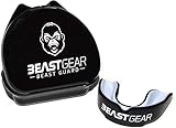 ﻿﻿Beast Gear Protector Bucal Boxeo, Rugby, Futbol Americano, Hockey, MMA y Karate - Accesorios Profesionales para Protección de la Boca y los Dientes