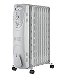 Haverland NYEC Termofluido con Ruedas (2300 W), blanco NYEC-11