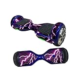 Toddmomy 2 Ruedas Hoverboard Scooter Eléctrico Volante Eléctrico Scooter Flotante Monociclo Auto Equilibrio Scooter Eléctrico Tabla de Equilibrio Doble Rueda Monopatín Ruedas