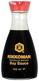 Kikkoman Salsa de soja elaborada naturalmente 150 ml (paquete de 4)