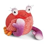 NICI Peluche Cangrejo Seabelle 20cm - Peluche para abrazar y amar, Peluche producido de Forma sostenible a Partir de Materiales reciclados - 49792