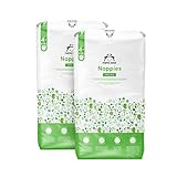 Marca Amazon - Mama Bear Pañales ultra-secos, Talla 4+ (9-15 kg), Con canales, Blanco, 160 Unidad (2 Paquetes de 80) - Nueva versión