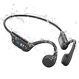 Guudsoud Auriculares Conducción Osea Natacion, Auriculares Natacion Bluetooth 5.3, Memoria 32G integrada, Auriculares Inalambricos Deportivos, para Nadar Correr Ciclismo