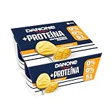 Danone Yogur Proteico con Sabor a Mango - Sin Gluten y 0% azúcares añadidos - 105g x 4