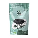 Arroz Salvaje Integral Ecológico - 250g. Zizania Aquatica o Arroz Negro Salvaje.