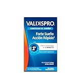 VALDISPRO Conciliar el sueño, Forte sueño acción rápida 1,9 mg, Suplementos Extra Fuertes Para Conciliar El Sueño Rápidamente, En 1min, No Necesita Agua, 40 Comprimidos Bucodispersables