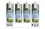 Goya Agua de Coco, 12 Unidades x 330 Ml, 1980 G