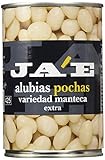 Alubia Blanca Pocha Legumbre Cocida - Paquete de 6 x 250 gr