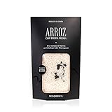 Arroz Ecológico Aromatizado y con Láminas de Trufa Negra Melanosporum de Sarrión, Teruel - Arroz de Denominación de Origen de la Comunidad Valenciana - 400gr