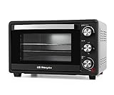 Orbegozo HCI 5025 - Horno eléctrico de sobremesa, termostato regulable, indicador luminoso, temporizador, 25 litros, 1500 W, [Exclusivo Amazon]