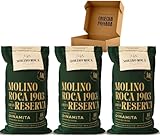 Arroz Dinamita Gran Reserva Molino Roca - Mejor Arroz del Mundo - 3 x 1 kg - Seleccionado y Enviado por Cosecha Privada