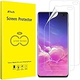 JETech Protector Pantalla Compatible Samsung Galaxy S10 Plus S10+, Ultra HD Película de TPU, Compatible con Funda, 2 Unidades