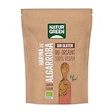 NaturGreen Harina de Algarroba, en Polvo, 500g