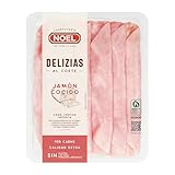 Noel Delizias Jamón Cocido Extra, 110g (Refrigerado)