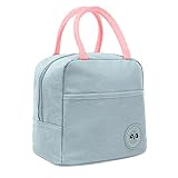 unycos - Bolsa Térmica Porta Alimentos 7L - Nevera Portátil, Lunch Box Impermeable, Hermética e Isotérmica, Porta Fiambrera de Gran Capacidad para Almuerzo, Oficina, Viaje o Colegio (Gris Claro)