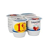 Danone Sabor Fresa 4x120 g