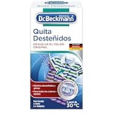 Dr. Beckmann Quita Desteñidos | Elimina con eficacia las manchas y decoloraciones de la colada | Restaura los colores originales | 75 g