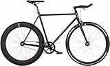 FK Cycling Bicicleta Fixie Kamikaze Bullhorn Single Speed Negro (L 560)