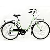 LABICI BIKECONCEPT Venere 6 Velocità Bicicleta de Ciudad, Adultos Unisex, Menta, 26'