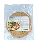 Naturitas Essentials Bases de Pizza de Trigo Sarraceno Sin Gluten 370 g | 2 unidades | Masa integral | Sin grasas trans | Vegana