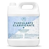 PLANTAWA Floculante Líquido para Piscinas 5L | Eliminador de Turbidez. Floculante Piscina para Piscinas y SPAs. Clarificante Agua. Libre de Químicos Nocivos. Clarificador de Agua Todo en Uno.