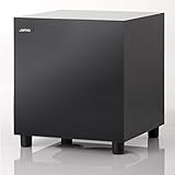 Jamo SUB 210 - Subwoofer de 200W (Activo, 38 - 200 Hz, 0.5 W, 283 mm), negro