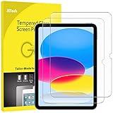 JETech Protector de Pantalla para iPad 10 (10,9 Pulgadas, 2022 Modelo, 10.ª Generación), Cristal Vidrio Templado, HD Transparente, 2 Unidades