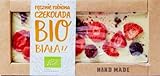 CHOCOLATE BLANCO CON FRESAS Y MORAS BIO 53 g - CUKIERNIA STAROPOLSKA