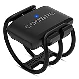 COOSPO BK9C Sensor de Cadencia para Ciclismo, Bluetooth5.0 Ant+ y 300H Duración de la Batería Resistente al Agua IP67，Cadence Sensor Inalámbrico de RPM de Bicicleta