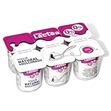 DIA LACTEA yogur natural desnatado edulcorado 0% pack 6 unidades 125 gr