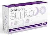 DEITERS - Basics Sueño 30 Cápsulas, Melatonina con Pasiflora, Ashwagandha y Melisa, Ayuda a Dormir Bien, Inductor del Sueño Natural, Relajación Física y Mental