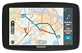 TomTom GO Essential GPS para Coche – 5 Pulgadas, Evita los Atascos Gracias a TomTom Traffic, actualizaciones de mapas y ajustes vía Wi-Fi, Soporte Click-Drive (Reacondicionado)