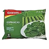 Marca Blanca - Gourmet Espinaca en Hojas, 400g (Congelada)