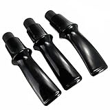 3x Boquilla 9 mm Ebonita Baquelita Vulcanita para Pipa de Fumar Curvada Bent 4637