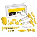 Eachbid Kit de Purga de Freno Herramienta Cambiar Disco Bicicleta Mineral para Shimano, Magura, Tektro y Sram Series MTB Bici Universal Herramientas de Reparación de Frenos Hidráulicos (255)