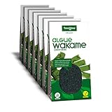 TREVIJANO Pack de 7 bolsas - Alga Wakame Deshidratada de forma Natural - 50g. Producto Apto para Veganos, Sin Gluten, Sin Aditivos y Fácil de Preparar