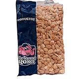 Almendras Peladas Fritas con Sal Bolsa de 1 Kg -Almendras El Elefante Rosa -Tostado Artesanal, Snack Saludable Rico en Proteínas