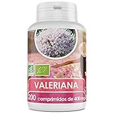 Valeriana Orgánica - 400 mg - 200 comprimidos