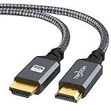 Twozoh Cable HDMI 4K 1M, Cable HDMI 2.0 Trenzado de Nailon de Alta Velocidad 4K@60Hz a 18Gbps Compatible con PS5, PS3, PS4, PC, proyector, 4K UHD TV/HDTV, Xbox