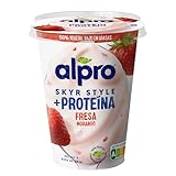 Alpro Soja Fresa Skyr style + Proteina, 400 g