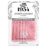 ElPozo Jamón Cocido Extra Artesano Corte Fresco Finas Lonchas, 120g