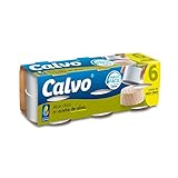 CALVO atún claro en aceite de oliva pack 6 latas de 52 gr