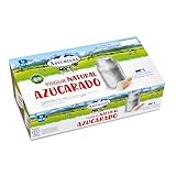 Central Lechera Asturiana Yogur Natural Azucarado, Pack 8 x 125g