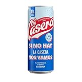 La Casera® Gaseosa, El Refresco Ligero, con Cero Azúcares y Cero Calorías - Lata 33cl