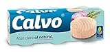 Calvo Atún Claro al Natural Pack3 x 80g