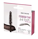 Beter – Kit de tinte para cejas de larga duración, fácil y rápida aplicación, color castaño oscuro