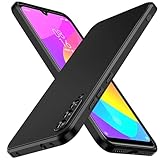 ivoler Negro Mate Funda para Xiaomi Mi A3 con Protección de Cámara, Carcasa Protectora Antigolpes, Ultrafina Suave TPU Silicona Caso Delgada Anti-Choques Case