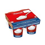 Pascual - Yogur Original Sabor Natural azucarado. Caja de 6 Pack de 4 x 125g. Total 24 uds.