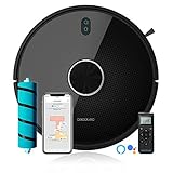 Cecotec Robot Aspirador Conga Serie 4090. 2700 Pa, Gestión y Edición de Habitaciones, App con hasta 5 Mapas, Aspira, Barre, Friega y Pasa la Mopa, Alexa y Google Home, Apto para Wi-Fi 5GHz