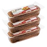 Bestdiet Pan de Molde Proteico Keto Sin Azucar Añadido, Rico en Fibra y Proteínas, con Semillas, Pack 3 barras de 500g